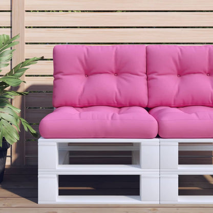 Cuscini per Pallet 2 pz Rosa in Tessuto | homemem39
