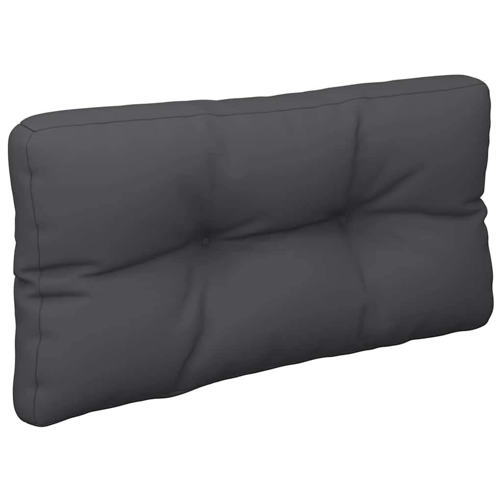 Cuscini per Pallet 2 pz Neri in Tessuto | homemem39