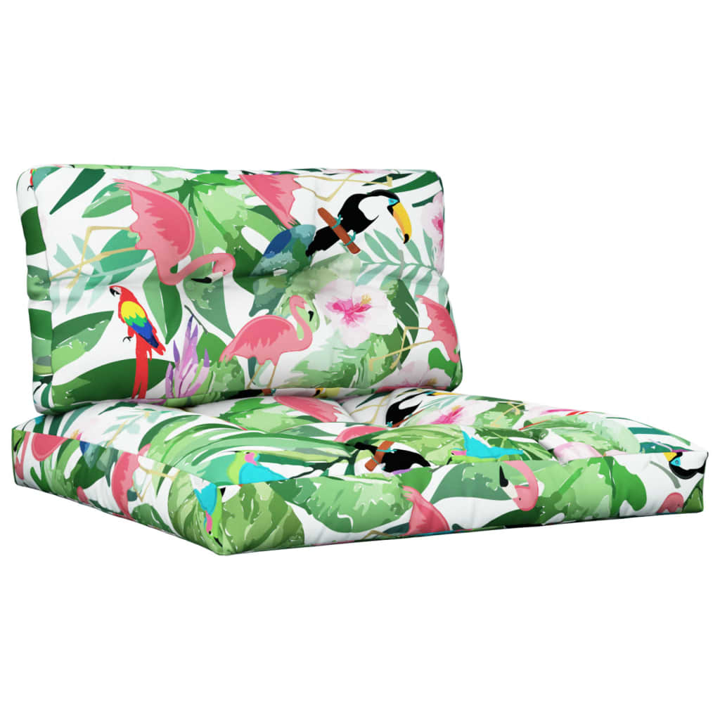 Cuscini per Pallet 2 pz Multicolori in Tessuto | homemem39