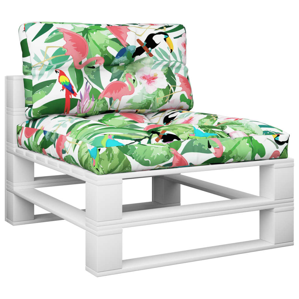 Cuscini per Pallet 2 pz Multicolori in Tessuto | homemem39