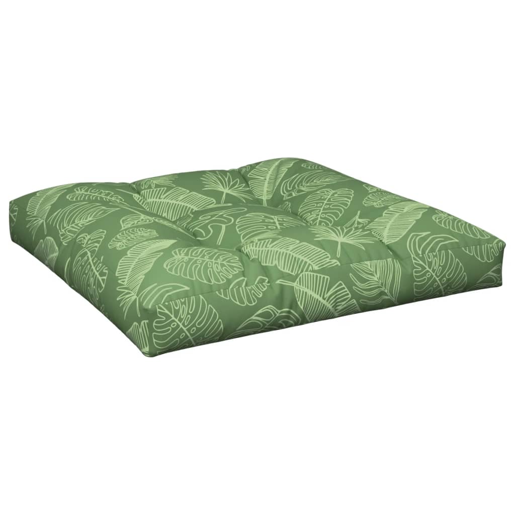 Cuscini per Pallet 2 pz Motivo a Foglie Tessuto | homemem39