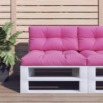 Cuscini per Pallet 2 pz Rosa in Tessuto | homemem39