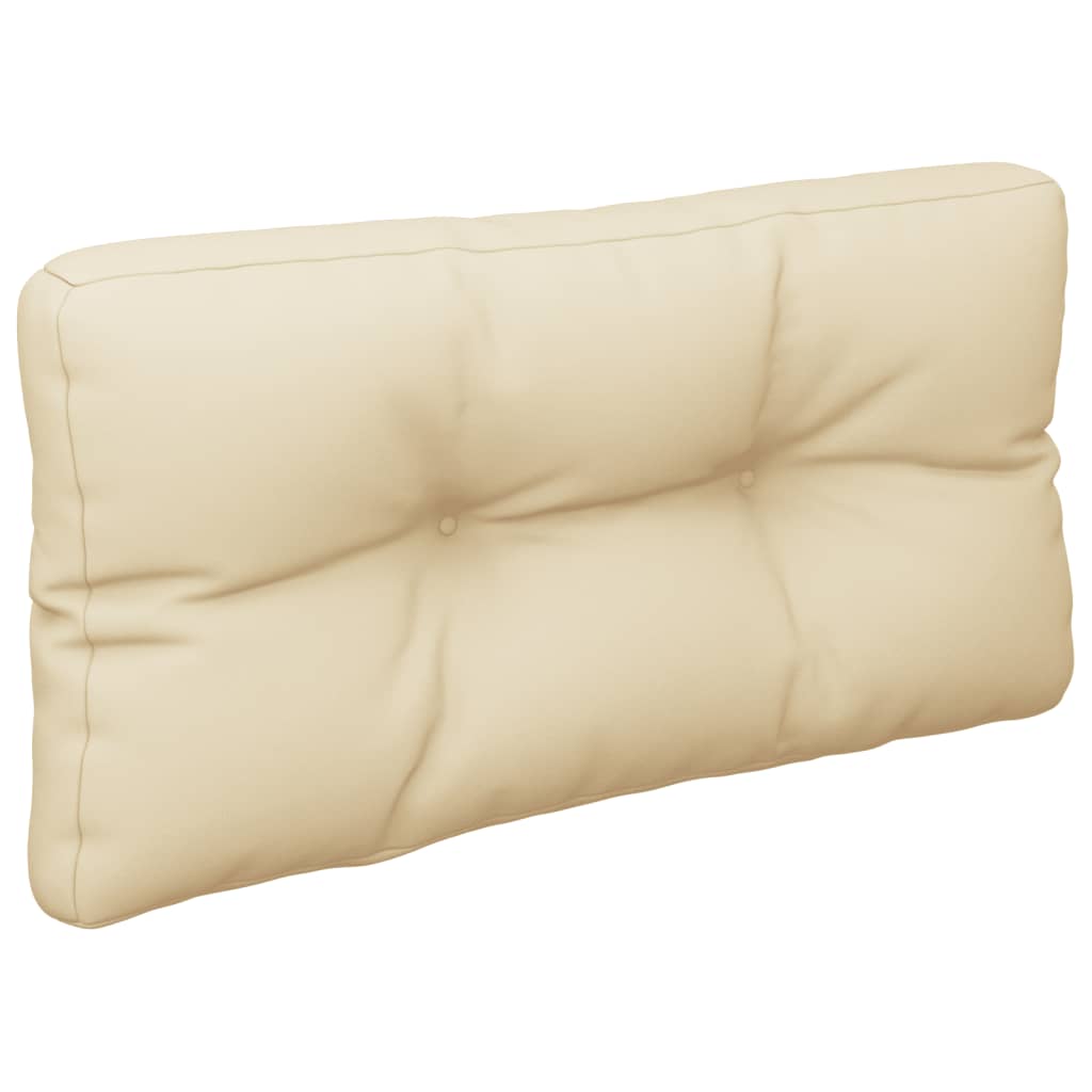 Cuscini per Pallet 2 pz Beige in Tessuto | homemem39
