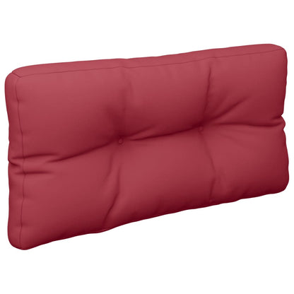 Cuscini per Pallet 2 pz Rosso Vino in Tessuto | homemem39