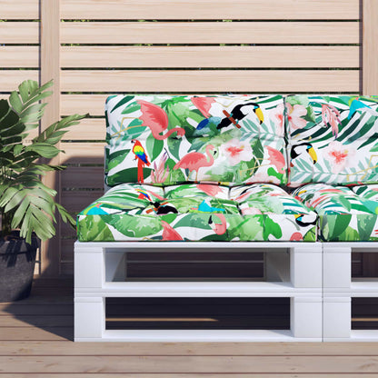Cuscini per Pallet 2 pz Multicolori in Tessuto | homemem39