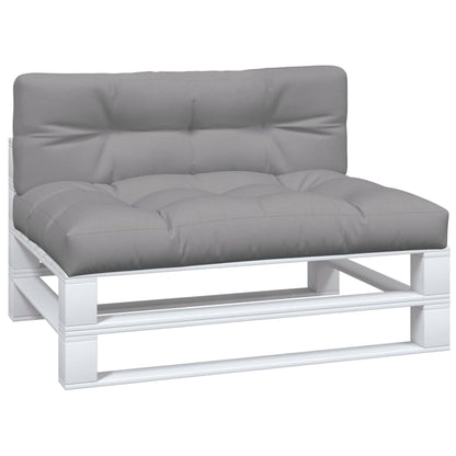 Cuscini per Pallet 2 pz Grigi in Tessuto | homemem39