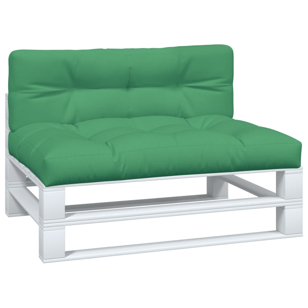 Cuscini per Pallet 2 pz Verdi in Tessuto | homemem39