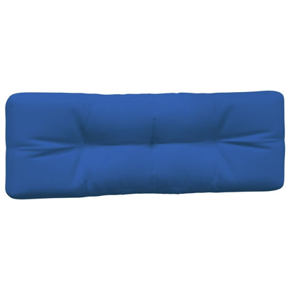 Cuscini per Pallet 2 pz Blu Reale in Tessuto | homemem39
