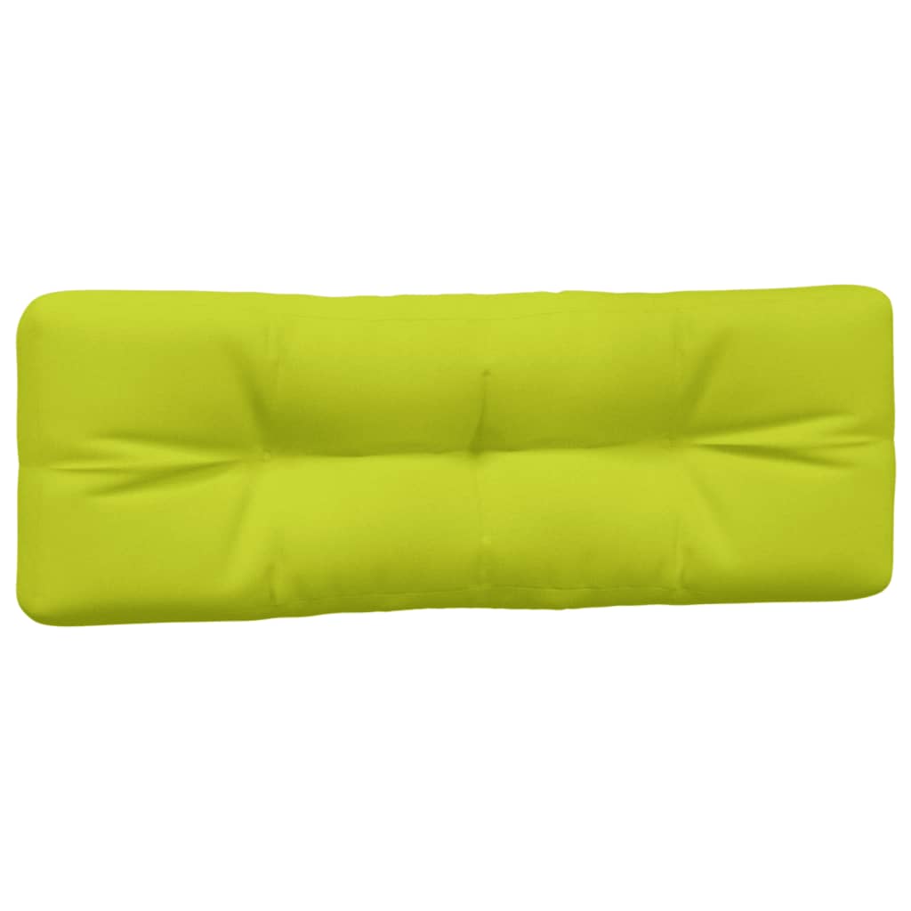 Cuscini per Divani in Pallet 2 pz Verde Intenso in Tessuto | homemem39