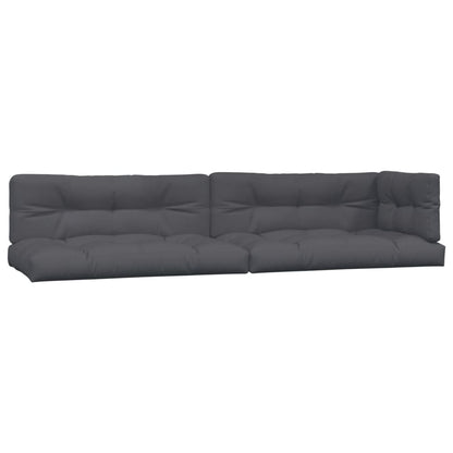 Cuscini per Pallet 5 pz Antracite in Tessuto | homemem39