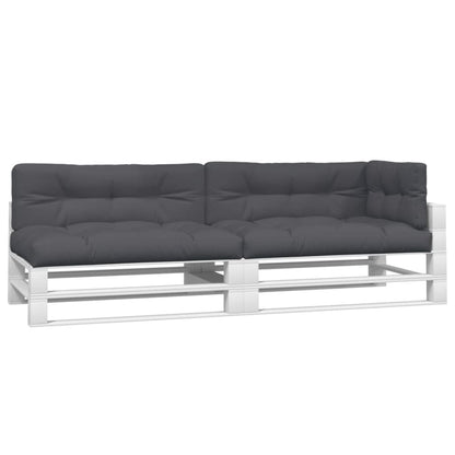 Cuscini per Pallet 5 pz Antracite in Tessuto | homemem39