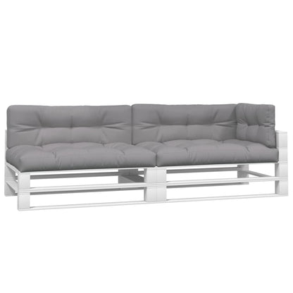 Cuscini per Pallet 5 pz Grigi in Tessuto | homemem39