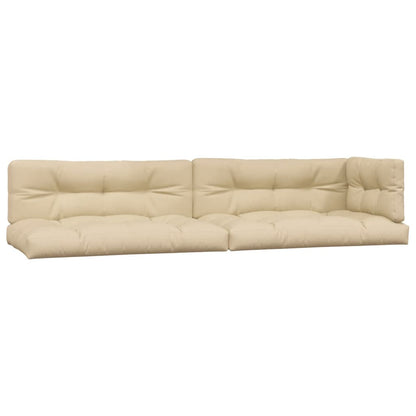 Cuscini per Pallet 5 pz Beige in Tessuto | homemem39