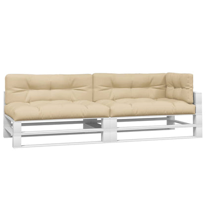 Cuscini per Pallet 5 pz Beige in Tessuto | homemem39