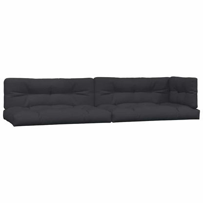 Cuscini per Pallet 5 pz Neri in Tessuto | homemem39