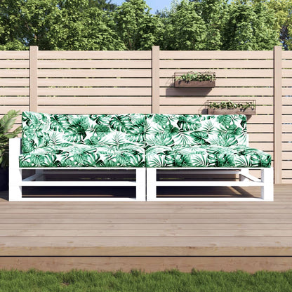 Cuscini per Pallet 5 pz Motivo a Foglie Tessuto | homemem39