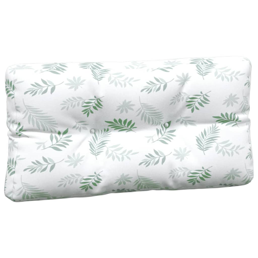 Cuscini per Pallet 5 pz con Motivo a Foglie in Tessuto - homemem39
