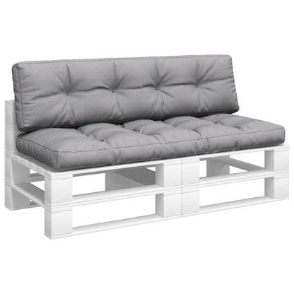 Cuscini per Pallet 2 pz Grigi in Tessuto | homemem39