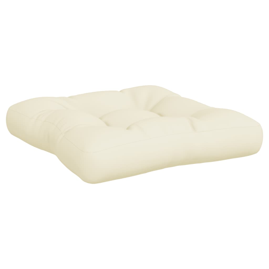 Cuscini per Pallet 2 pz Crema in Tessuto | homemem39