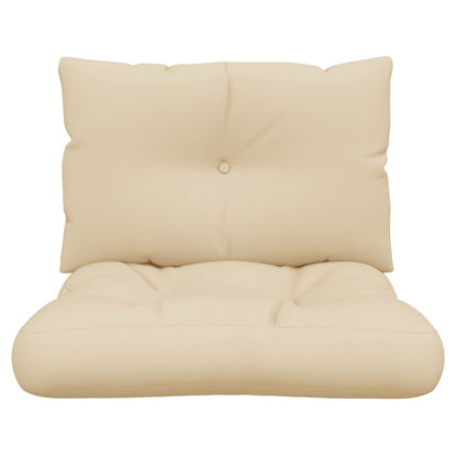 Cuscini per Pallet 2 pz Beige in Tessuto | homemem39