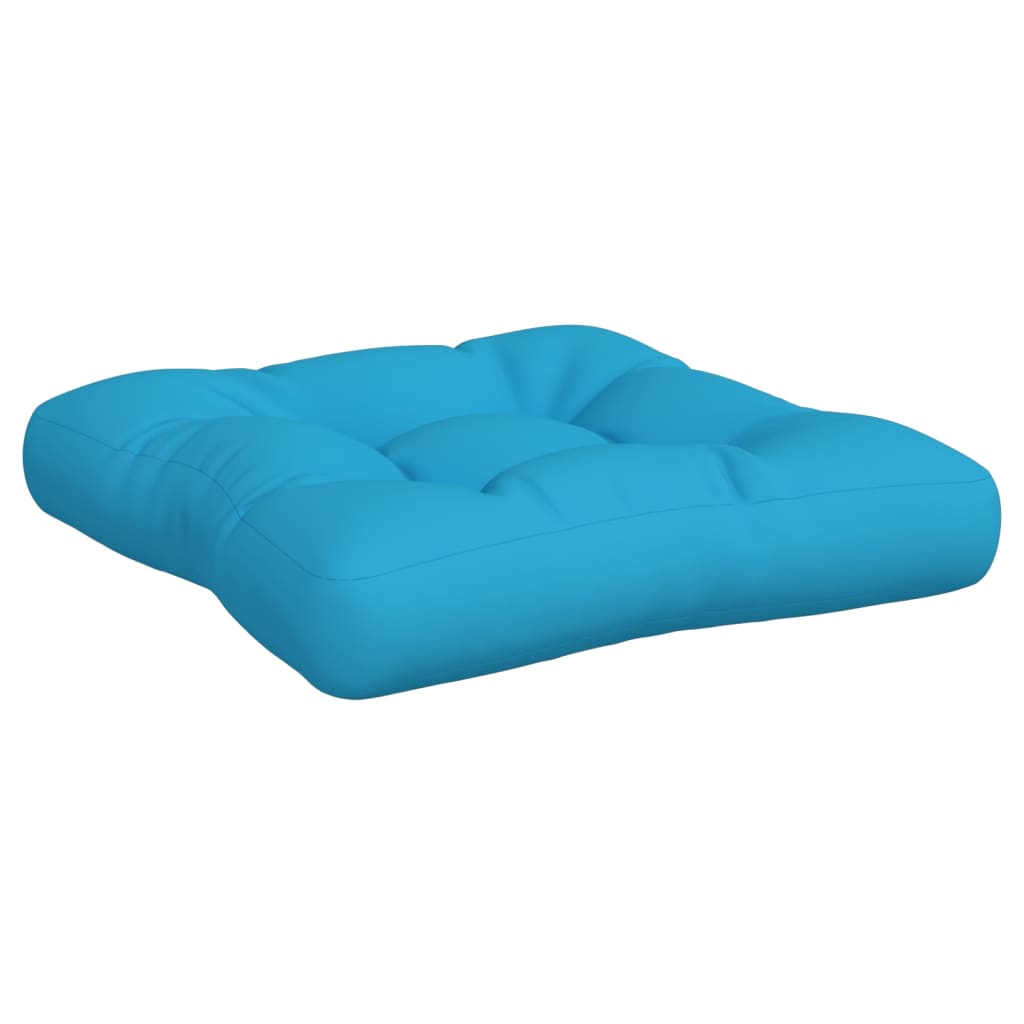 Cuscini per Pallet 2 pz Blu in Tessuto | homemem39