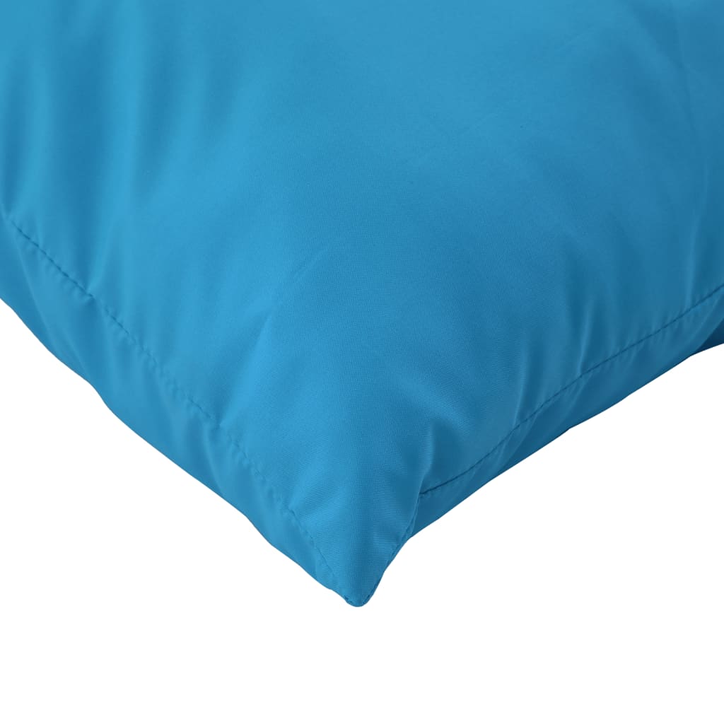 Cuscini per Pallet 2 pz Blu in Tessuto | homemem39