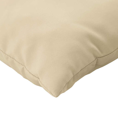 Cuscini per Pallet 3 pz Beige in Tessuto | homemem39