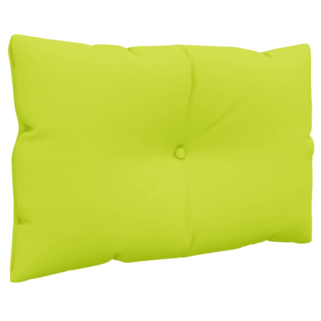 Cuscini per Pallet 3 pz Verde Intenso in Tessuto | homemem39