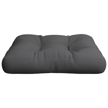 Cuscino per Pallet Antracite 60x61,5x10 cm in Tessuto | homemem39