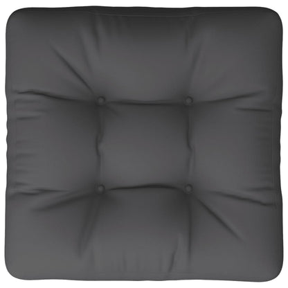 Cuscino per Pallet Antracite 60x61,5x10 cm in Tessuto | homemem39