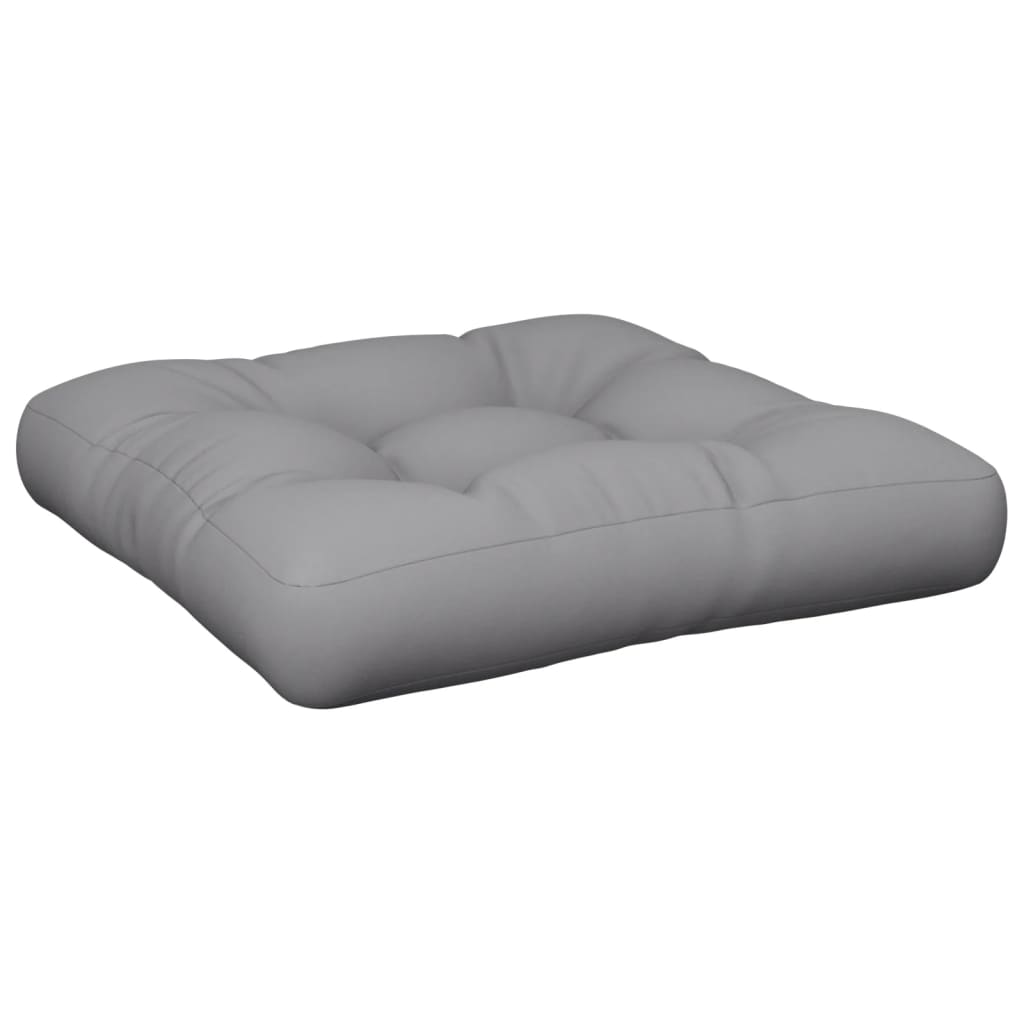 Cuscino per Pallet Grigio in Tessuto | homemem39