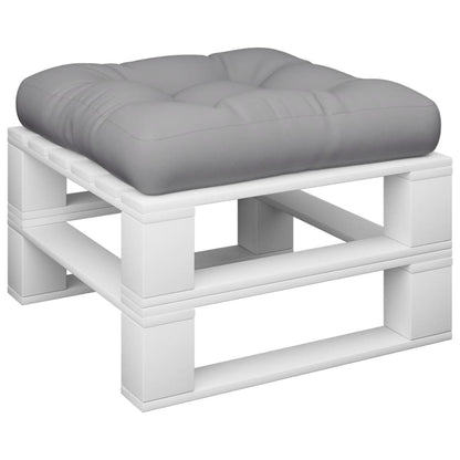 Cuscino per Pallet Grigio in Tessuto | homemem39