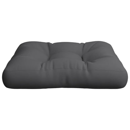 Cuscino per Pallet Antracite 58x58x10 cm in Tessuto