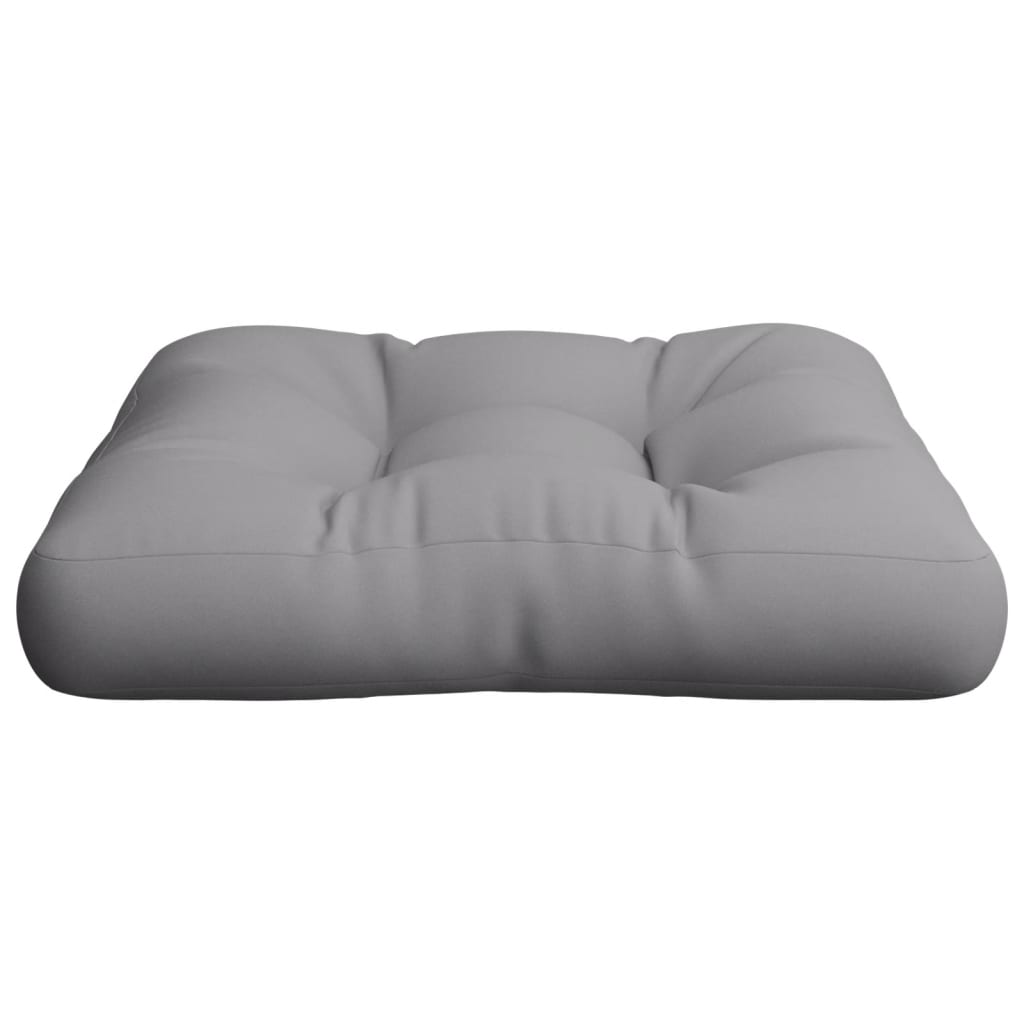 Cuscino per Pallet Grigio 58x58x10 cm in Tessuto | homemem39
