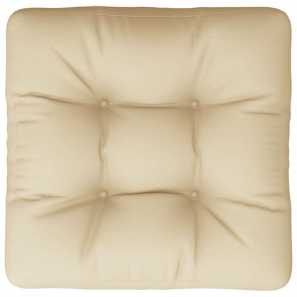 Cuscino per Pallet Beige 58x58x10 cm in Tessuto | homemem39