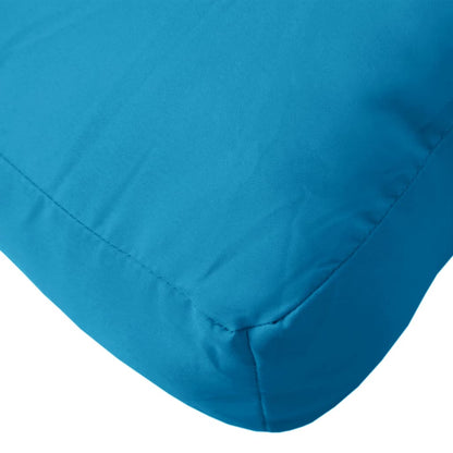 Cuscino per Pallet Azzurro 58x58x10 cm in Tessuto | homemem39