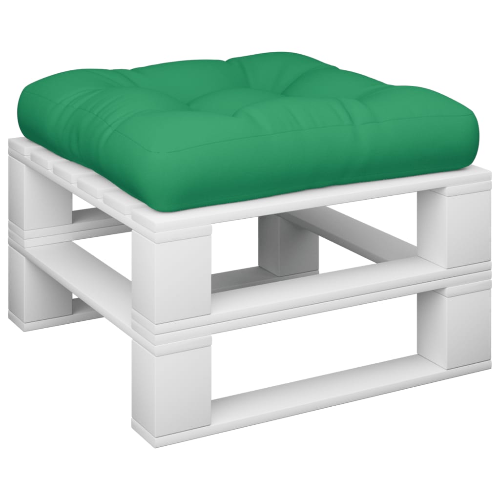 Cuscino per Pallet Verde 58x58x10 cm in Tessuto | homemem39