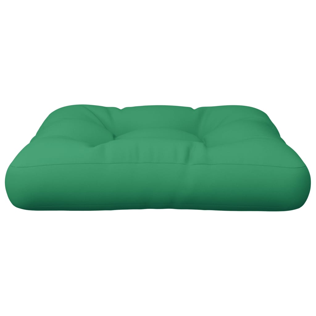 Cuscino per Pallet Verde 58x58x10 cm in Tessuto | homemem39