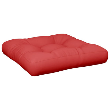 Cuscino per Pallet Rosso 58x58x10 cm in Tessuto | homemem39
