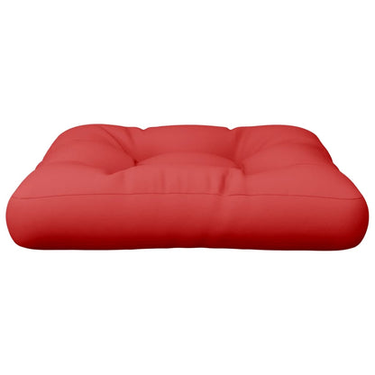 Cuscino per Pallet Rosso 58x58x10 cm in Tessuto | homemem39