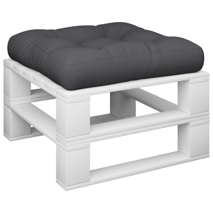 Cuscino per Pallet Nero 58x58x10 cm in Tessuto | homemem39