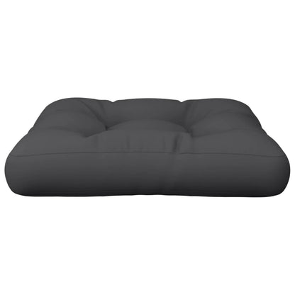 Cuscino per Pallet Nero 58x58x10 cm in Tessuto | homemem39