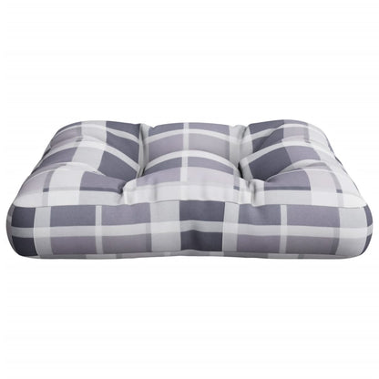 Cuscino per Pallet a Quadri in Tessuto
