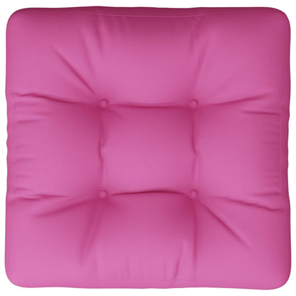 Cuscino per Pallet Rosa 58x58x10 cm in Tessuto Oxford