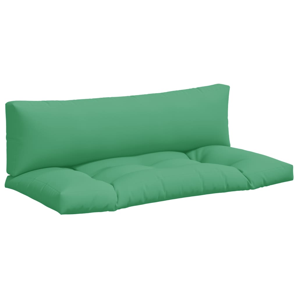 Cuscini per Pallet 2 pz Verdi in Tessuto | homemem39