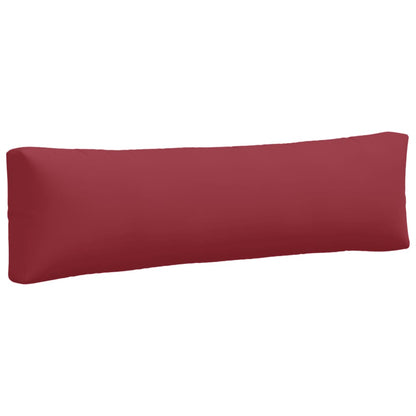 Cuscini per Pallet 2 pz Rosso Vino in Tessuto | homemem39