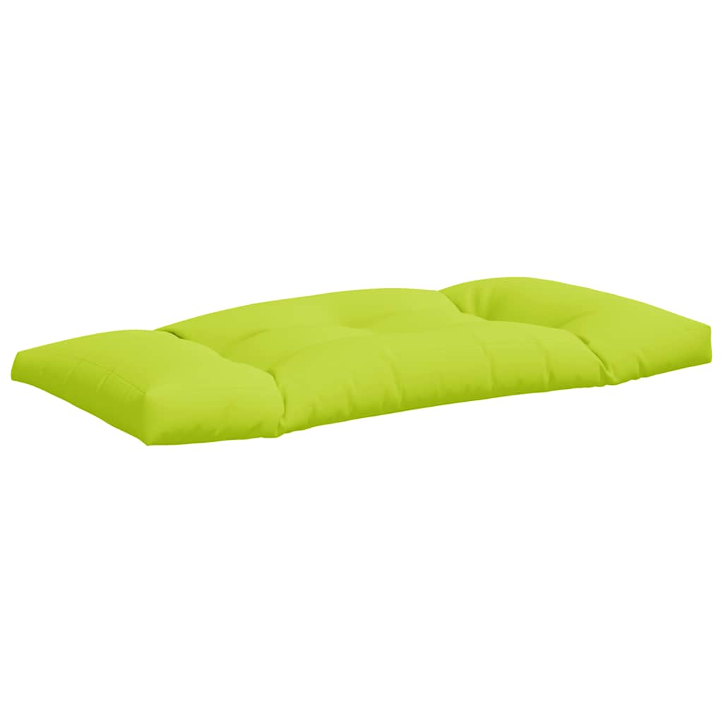 Cuscini per Divani in Pallet 2 pz Verde Intenso in Tessuto | homemem39
