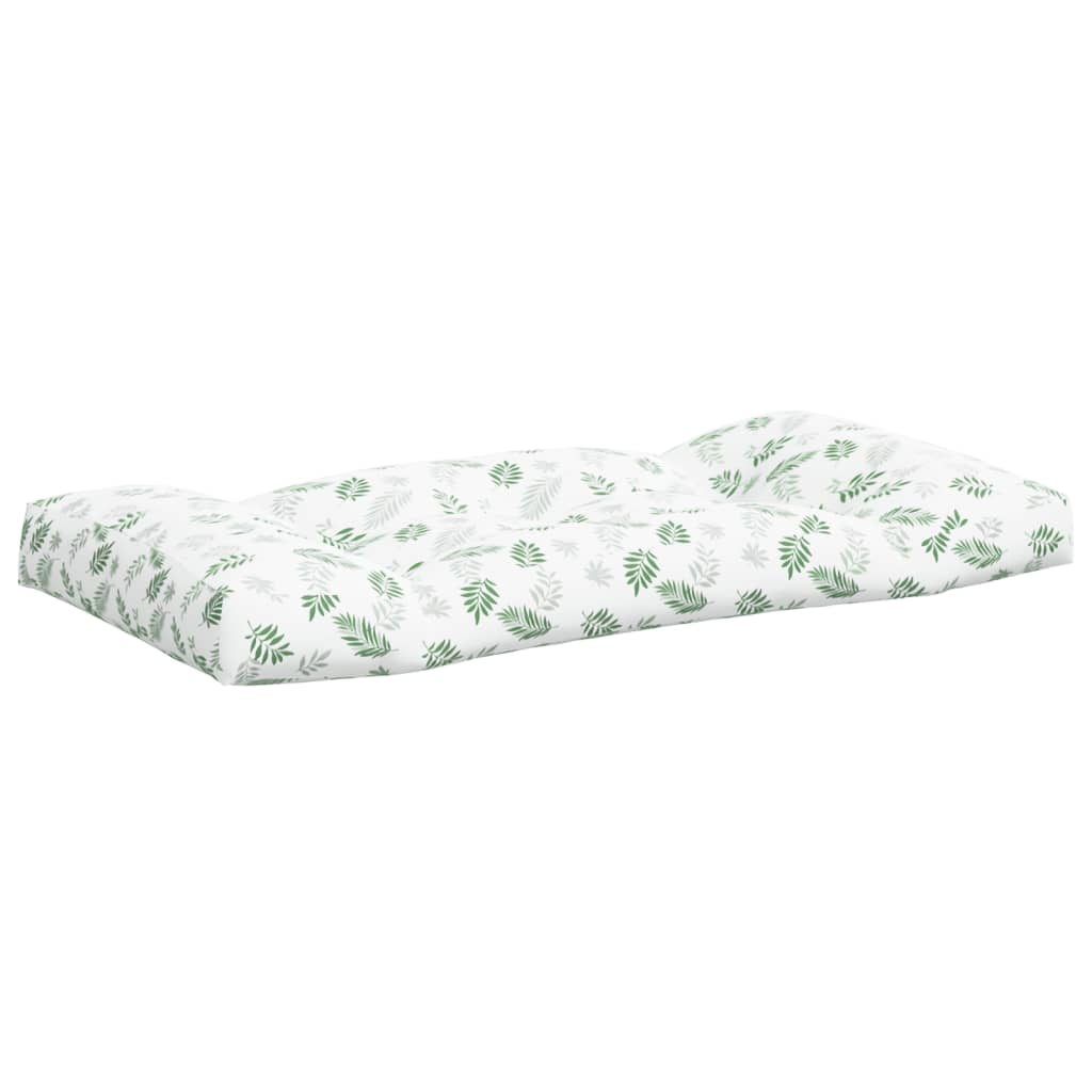 Cuscini per Pallet 2 pz Motivo a Foglie in Tessuto Oxford | homemem39