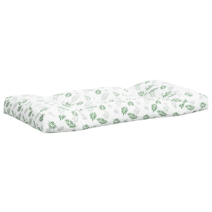 Cuscini per Pallet 2 pz Motivo a Foglie in Tessuto Oxford | homemem39