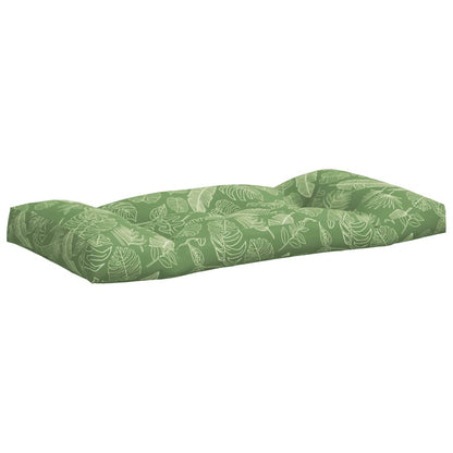 Cuscini per Pallet 2 pz Motivo a Foglie in Tessuto Oxford - homemem39